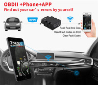 KONNWEI KW902 Bluetooth 5,0 inalámbrico OBD2 coche herramienta de escaneo de diagnóstico automático conectado con IOS Android