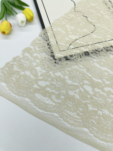 Cinta de encaje francés de guipur floral ligero de alta calidad al por mayor, tela bordada para <span class=keywords><strong>ropa</strong></span> de <span class=keywords><strong>mujer</strong></span> y vestidos de novia - Product Image 3
