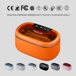 Nettoyeur à ultrasons haute fréquence 45 kHz, <span class=keywords><strong>professionnel</strong></span>, pour bijoux, lunettes, montres, machine portable pour le nettoyage des prothèses dentaires - Product Image 6