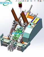 Nouvelle machine d'inspection d'étiquettes 2024, machine de comptage de cartes, d'étiquettes, d'enveloppes rouges et de papier, avec alimentateur par friction et bandeuse intégrée, dotée d'un compteur