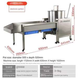 Nouveau distributeur automatique de <span class=keywords><strong>pop</strong></span>-<span class=keywords><strong>corn</strong></span> à double couche avec allumage mélangeant la <span class=keywords><strong>machine</strong></span> à <span class=keywords><strong>pop</strong></span>-<span class=keywords><strong>corn</strong></span> - Product Image 3