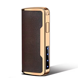 Encendedores <span class=keywords><strong>de</strong></span> cigarrillos personalizados a prueba <span class=keywords><strong>de</strong></span> viento con luz LED y pantalla <span class=keywords><strong>de</strong></span> alimentación, encendedor electrónico <span class=keywords><strong>de</strong></span> carga <span class=keywords><strong>de</strong></span> arco doble recargable por USB - Product Image 6