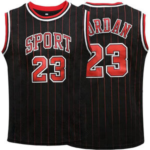 Maillot de basket-ball unisexe tendance, à manches courtes, respirant, à séchage rapide, personnalisable, en tissu 100% polyester, vente chaude - Product Image 2