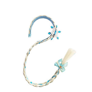 Accessoires pour cheveux : Bandeau Echo Ice-Princess pour filles, couronne, <span class=keywords><strong>perruque</strong></span> et coiffure tressée - Product Image 5
