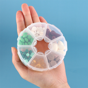 Sunshing <span class=keywords><strong>Pill</strong></span> Crusher Cutter <span class=keywords><strong>Box</strong></span> y học ngực Dispenser nhắc nhở du lịch lưu trữ hàng tuần hàng tháng <span class=keywords><strong>Pill</strong></span> <span class=keywords><strong>Box</strong></span> Organizer - Product Image 6