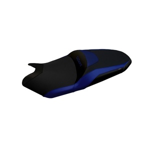Housse de selle de moto de qualité Milano3 Standard Bleu avec logo Tmax 530 560 2017 2021 - Product Image 1