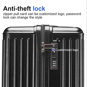 طقم حقائب سفر بغطاء صلب بتخفيضات كبيرة طقم حقائب سفر بعجلات ومتجر فاخر مكون من 3 قطع - Product Image 4