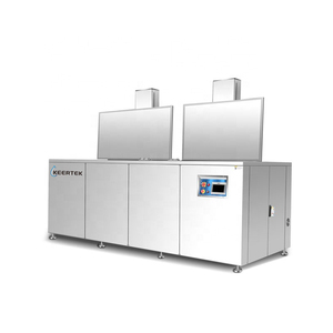 Nouvelle machine de nettoyage par ultrasons entièrement automatique, électrique, industrielle, multi-réservoirs, en acier inoxydable, 8000W, dégraissage multi-étapes, plastique - Product Image 2