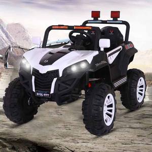 高品质儿童玩具汽车遥控双座四轮驱动骑乘汽车秋千婴儿电动玩具越野车 - Product Image 3