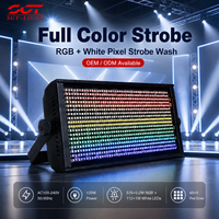 Luz Estroboscópica LED a Todo Color, 48+8 Píxeles RGB Blanco, DMX512 Matrix Wash Flash Light con 144CH 153CH para Escenarios, DJ, Eventos y Alquiler