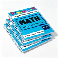 Impresión Personalizada de Fábrica de Libros de Texto para Bebés, Jardín de Infancia y Preescolar, Libro de Aprendizaje Temprano OEM, Impresión de Libros de Trabajo Educativos para Niños con Tapa Blanda