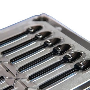 Tùy chỉnh khuôn nhựa chết Thiết kế khuôn ép nhựa nhiều khoang cho bộ đồ ăn bằng nhựa dùng một lần - Product Image 5