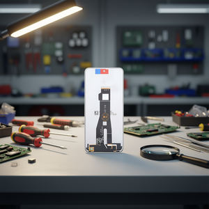 Écran tactile LCD noir sans cadre pour téléphones mobiles Honor 200 Smart 90 Smart X7B - Product Image 3