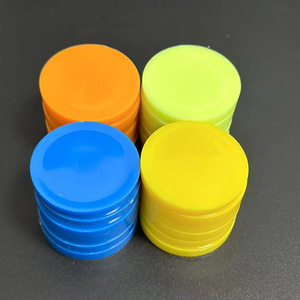 Plastic Counting Chips 4.3Cm Diameter Smooth Surface Game Tokens For Learning And Play - Product Image 3