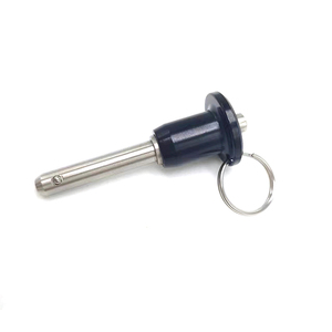 Pasadores de Bloqueo de Bola de Acero Inoxidable de Aleación M5-M25 con Botón de Presión y Liberación Rápida, con Cable de 24cm y Acabado Pulido - Product Image 6