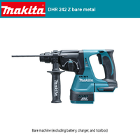 Marteau perforateur rotatif sans fil Makit DHR242 Brushless SDS-Plus avec accessoire d'extraction de poussière DX06