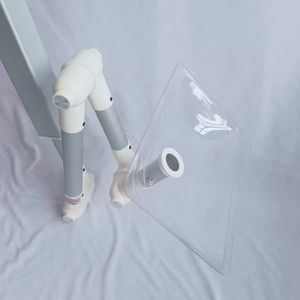 Bras d'extraction de fumée flexible universel en aluminium monté au plafond STRON Little Hood Lab, panneau métallique réglable - Product Image 3