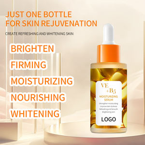 Nuova etichetta privata collagene organico vitamina E + B5 capsule siero antirughe siero viso vitamina E - Product Image 3