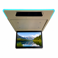 Écran IPS FHD de 13,3 pouces, autoradio stéréo, moniteur de toit/plafond MP5, système de divertissement pour sièges arrière Toyota Alphard 20 Vellfire A20