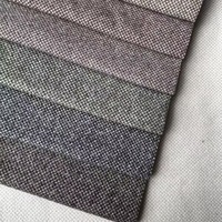 Tissu polaire personnalisable résistant aux taches avec texture double face 100% polyester teint uni