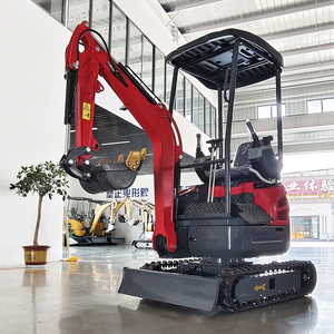 高速配送強力な油圧クローラー1.5トン1.8トンミニショベルバケット付き無料販売 - Product Image 1