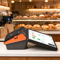 Tablette POS Android 14 T606 800x1280 4+64 Go avec NFC intégré, Wi-Fi 6, BT5.2, machine de paiement de bureau, garantie 3 ans pour usage en restaurant