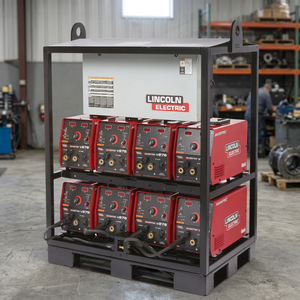 Para Lincoln Electric Invertec V276, paquete de 8 estaciones de soldadura MIG en rack K4869-2, nuevo estado - Product Image 3