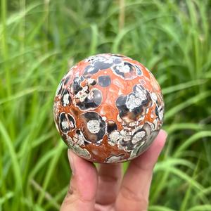 Esfera de Ágata Roja Pulida de Alta Calidad al por Mayor, Bola de Cristal para Decoración de Hogar y Oficina, Fengshui, CrystalHola - Product Image 1