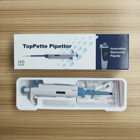 Micropipette à canal unique de laboratoire pipette à volume réglable fixe 5-5000ul micropipet pipettor lab
