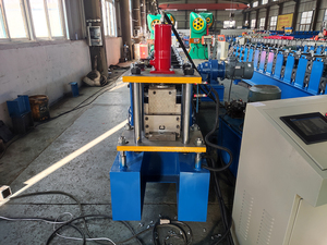 Chiều rộng có thể điều chỉnh hình chữ C Cáp khay cuộn tạo thành máy kim loại hồ sơ gạch làm máy móc đấm lỗ - Product Image 4