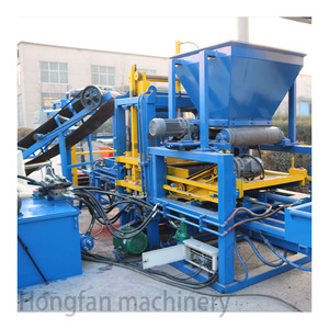 Thiết Bị Xây Dựng QT4-15S Tự Động Bê Tông Xi Măng Gạch Khối Máy Làm Lồng Vào Nhau Paver Khối Máy Làm - Product Image 1