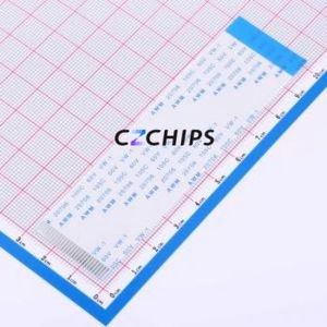 FFC-1.0-26-100-B-4-8 FFC Cable (Flexible Flat Cable) P=1mm Connector 26P 1mm 0.3mm Reverse - Product Image 1