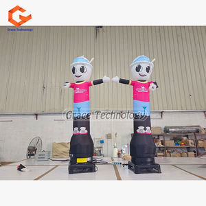 راقص هوائي قابل للنفخ مخصص للإعلانات، رجل مرح قابل للنفخ للأنشطة الترويجية - Product Image 6