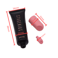 Tubes de gloss à lèvres personnalisés haut de gamme, design élégant et féminin, mignon et original, nouvelle collection 2026, emballage de maquillage, impression offset, LDPE, tube souple.