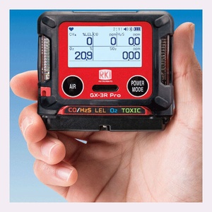 เครื่องตรวจจับก๊าซ 4 ชนิดในพื้นที่จำกัด BEST-PRICE RKI GX-3R PRO รุ่น GX-8000 GX-2012 GX8000A GX8000B - Product Image 3