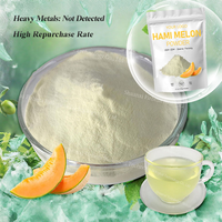 Service personnalisé poudre de Melon de rosée d'abeille pur organique jus de Fruit de cantaloup extrait de Melon Hami en poudre
