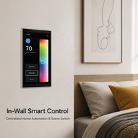 2026 Tuya Smart Life Panneau de contrôle intelligent tout-en-un 5 pouces avec passerelle d'automatisation Alexa intégrée et commutateur de scénarios pour la maison intelligente
