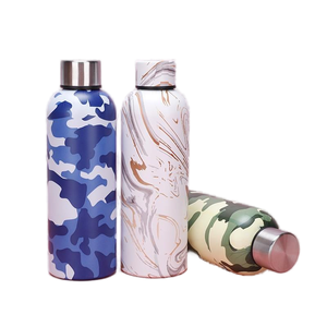 GZYSL, venta al por mayor, botella de agua de camuflaje para exteriores, boca pequeña, pintor, termo, vaso recto de acero inoxidable para coche - Product Image 6