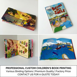 Livres en carton épais imprimés personnalisés en usine pour enfants couverture rigide impression de livres pour enfants sur demande - Product Image 3