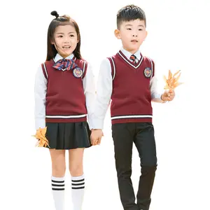 School Dress Uniform Primary-School-Uniform-Designs OEM School Uniform