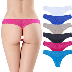 Tangas de encaje sin costuras para mujer y Niña talla XS S M L