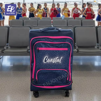 Sac à dos personnalisé pour équipe de cheerleading et studio de danse Allstars Worlds Competition avec fermeture éclair de toutes les couleurs en bleu marine pour filles