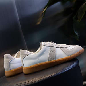 Sneakers de luxe de haute qualité, chaussures de course à lacets pour hommes, style skate, chaussures décontractées pour la marche - Product Image 3