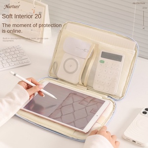 New Bago 11-inch Tablet Storage Bag <strong>for</strong> <strong>iPad</strong> &amp; Computer Polyester Waterproof <strong>Protective</strong> <strong>Case</strong> Earthquake-Resistant - Product Image 2