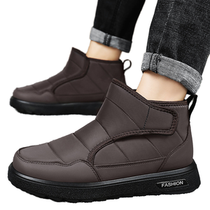 Botas de Nieve Unisex de Talla Grande, Cálidas, Cómodas e Impermeables, con Parte Superior de Tela Personalizada de Fábrica, con Forro de Piel, Estilo Casual - Product Image 1