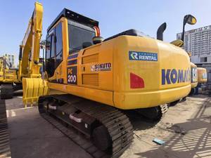 Low Working Hours Komatsu PC200LC <b>Used</b> Excavator, Japan Origin Crawler Digger For Engineering Works - Product Image 2