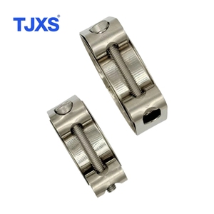 Klem Baja Tahan Karat Tiongkok Satu Kepala Dua Lapis Klem Pengikat Pipa Tugas Berat Klem Perbaikan Pengikat Logam - Product Image 5