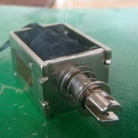 Serrure magnétique à solénoïde push-pull de type DC pour armoire marine, déverrouillage par solénoïde, pour machine de distribution