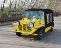 Voiture électrique mini buggy de plage à 4 roues Moke avec batterie au lithium 100 kWh certifiée Rainbow ECC, vitesse maximale de 40 km/h