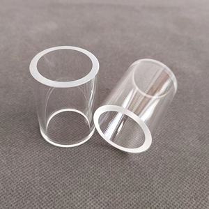 Su misura al quarzo riscaldatore tubo di vetro resistente al calore varie dimensioni chiaro tubo di quarzo piegatura di saldatura taglio - Product Image 2